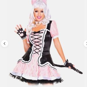 Pink Kitty Cosume NWOT